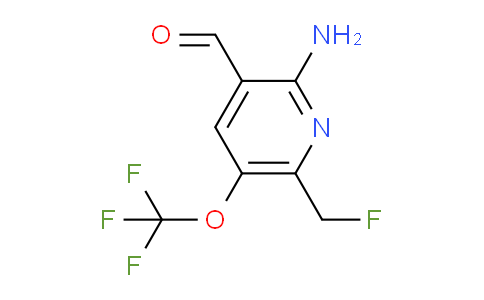 AM189489 | 1804022-71-6 | 2-Amino-6-(fluoromethyl)-5-(trifluoromethoxy)pyridine-3-carboxaldehyde