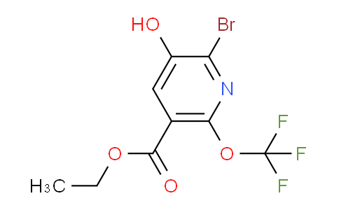 AM189491 | 1806174-20-8 | Ethyl 2-bromo-3-hydroxy-6-(trifluoromethoxy)pyridine-5-carboxylate