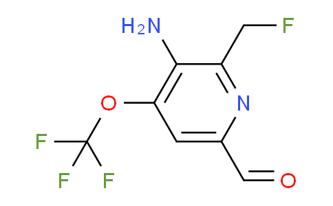 AM189492 | 1805988-91-3 | 3-Amino-2-(fluoromethyl)-4-(trifluoromethoxy)pyridine-6-carboxaldehyde