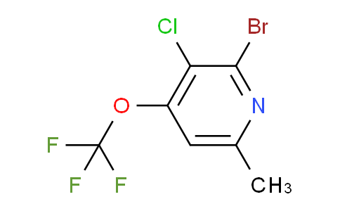 AM189504 | 1806078-69-2 | 2-Bromo-3-chloro-6-methyl-4-(trifluoromethoxy)pyridine