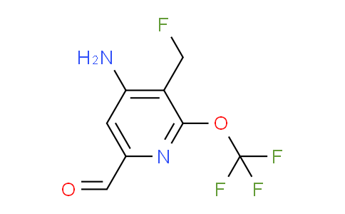 AM189506 | 1803990-18-2 | 4-Amino-3-(fluoromethyl)-2-(trifluoromethoxy)pyridine-6-carboxaldehyde