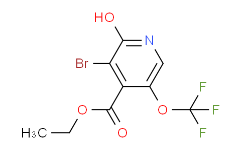 AM189507 | 1804651-60-2 | Ethyl 3-bromo-2-hydroxy-5-(trifluoromethoxy)pyridine-4-carboxylate