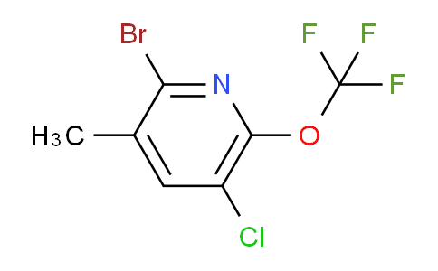 AM189509 | 1805995-64-5 | 2-Bromo-5-chloro-3-methyl-6-(trifluoromethoxy)pyridine