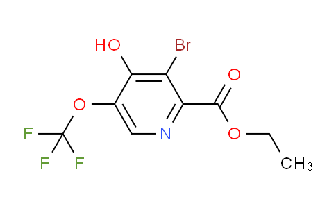 AM189510 | 1804629-68-2 | Ethyl 3-bromo-4-hydroxy-5-(trifluoromethoxy)pyridine-2-carboxylate