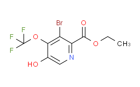 AM189512 | 1806174-44-6 | Ethyl 3-bromo-5-hydroxy-4-(trifluoromethoxy)pyridine-2-carboxylate