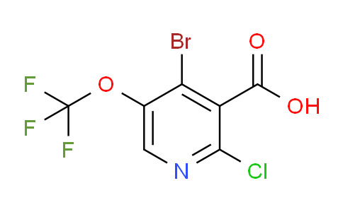AM189513 | 1806173-83-0 | 4-Bromo-2-chloro-5-(trifluoromethoxy)pyridine-3-carboxylic acid