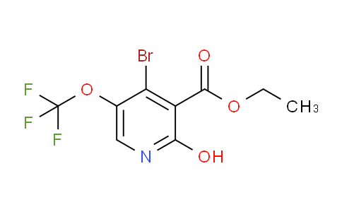 Ethyl 4-bromo-2-hydroxy-5-(trifluoromethoxy)pyridine-3-carboxylate