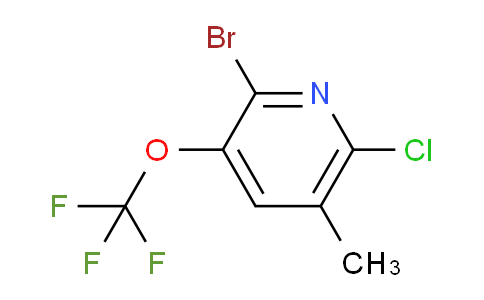 AM189518 | 1806078-74-9 | 2-Bromo-6-chloro-5-methyl-3-(trifluoromethoxy)pyridine