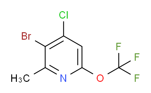 AM189522 | 1806107-59-4 | 3-Bromo-4-chloro-2-methyl-6-(trifluoromethoxy)pyridine
