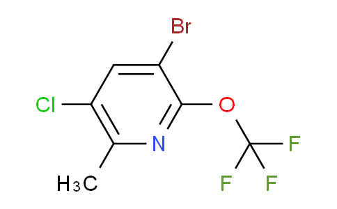 AM189528 | 1806078-95-4 | 3-Bromo-5-chloro-6-methyl-2-(trifluoromethoxy)pyridine