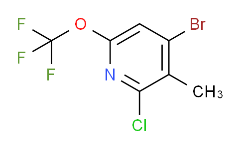 AM189529 | 1804639-50-6 | 4-Bromo-2-chloro-3-methyl-6-(trifluoromethoxy)pyridine