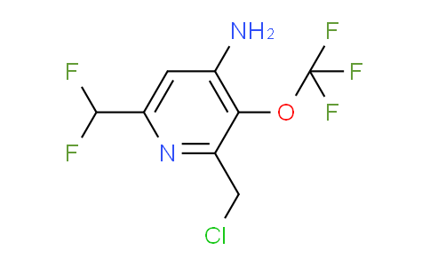 AM189530 | 1803653-62-4 | 4-Amino-2-(chloromethyl)-6-(difluoromethyl)-3-(trifluoromethoxy)pyridine