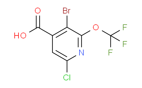 AM189531 | 1804634-13-6 | 3-Bromo-6-chloro-2-(trifluoromethoxy)pyridine-4-carboxylic acid