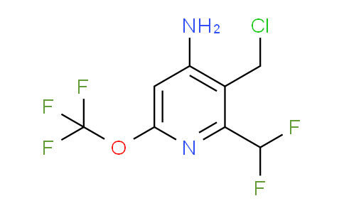 AM189532 | 1804021-63-3 | 4-Amino-3-(chloromethyl)-2-(difluoromethyl)-6-(trifluoromethoxy)pyridine