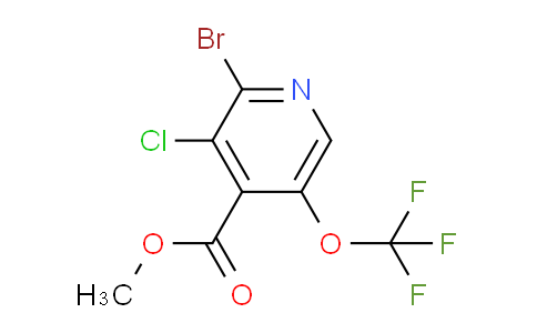 AM189533 | 1803616-77-4 | Methyl 2-bromo-3-chloro-5-(trifluoromethoxy)pyridine-4-carboxylate