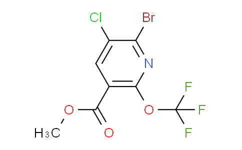 AM189535 | 1804591-62-5 | Methyl 2-bromo-3-chloro-6-(trifluoromethoxy)pyridine-5-carboxylate