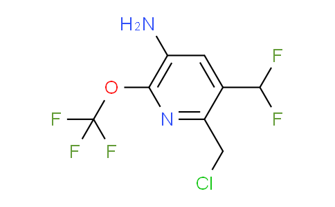 AM189537 | 1804534-92-6 | 5-Amino-2-(chloromethyl)-3-(difluoromethyl)-6-(trifluoromethoxy)pyridine