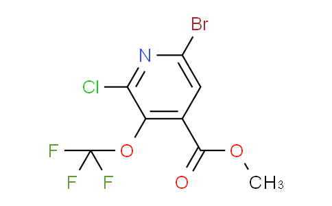 AM189545 | 1806226-10-7 | Methyl 6-bromo-2-chloro-3-(trifluoromethoxy)pyridine-4-carboxylate