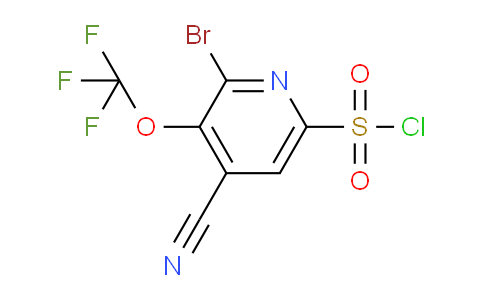 AM189561 | 1803985-83-2 | 2-Bromo-4-cyano-3-(trifluoromethoxy)pyridine-6-sulfonyl chloride