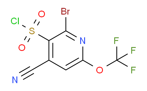 AM189566 | 1803666-54-7 | 2-Bromo-4-cyano-6-(trifluoromethoxy)pyridine-3-sulfonyl chloride