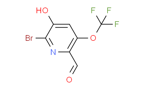 AM189585 | 1806115-45-6 | 2-Bromo-3-hydroxy-5-(trifluoromethoxy)pyridine-6-carboxaldehyde