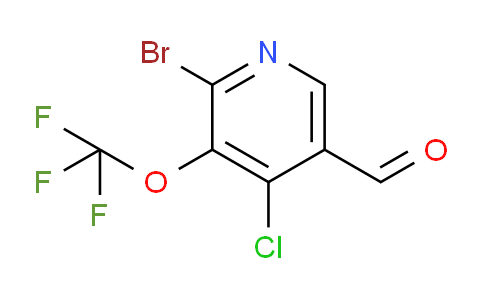 AM189586 | 1806108-70-2 | 2-Bromo-4-chloro-3-(trifluoromethoxy)pyridine-5-carboxaldehyde