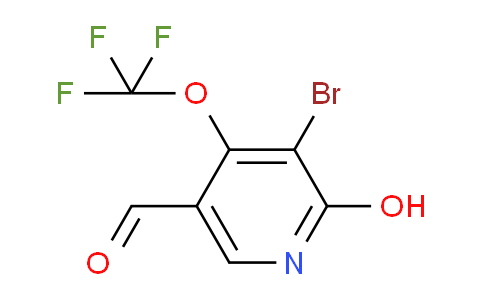 AM189594 | 1804445-39-3 | 3-Bromo-2-hydroxy-4-(trifluoromethoxy)pyridine-5-carboxaldehyde