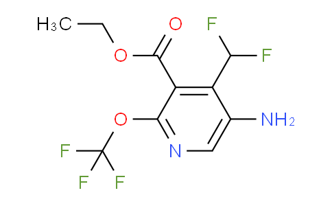 AM189611 | 1806236-01-0 | Ethyl 5-amino-4-(difluoromethyl)-2-(trifluoromethoxy)pyridine-3-carboxylate