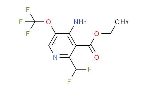 AM189616 | 1804392-94-6 | Ethyl 4-amino-2-(difluoromethyl)-5-(trifluoromethoxy)pyridine-3-carboxylate