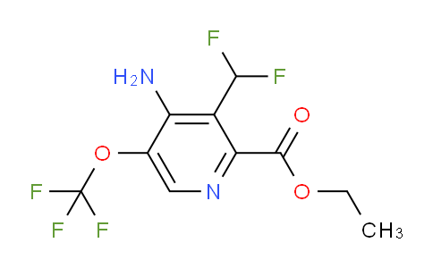 AM189619 | 1804535-74-7 | Ethyl 4-amino-3-(difluoromethyl)-5-(trifluoromethoxy)pyridine-2-carboxylate