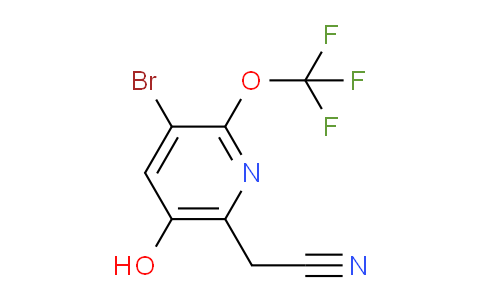 AM189620 | 1806210-65-0 | 3-Bromo-5-hydroxy-2-(trifluoromethoxy)pyridine-6-acetonitrile