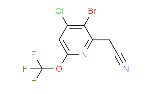 AM189621 | 1805998-58-6 | 3-Bromo-4-chloro-6-(trifluoromethoxy)pyridine-2-acetonitrile