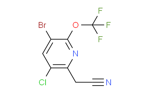 AM189622 | 1806082-63-2 | 3-Bromo-5-chloro-2-(trifluoromethoxy)pyridine-6-acetonitrile