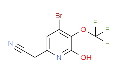 AM189623 | 1803916-55-3 | 4-Bromo-2-hydroxy-3-(trifluoromethoxy)pyridine-6-acetonitrile