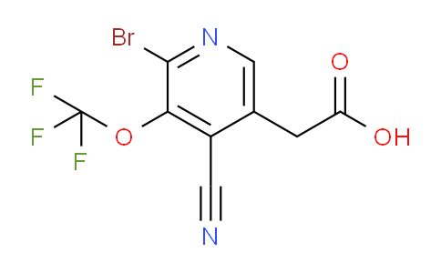 AM189625 | 1804665-01-7 | 2-Bromo-4-cyano-3-(trifluoromethoxy)pyridine-5-acetic acid