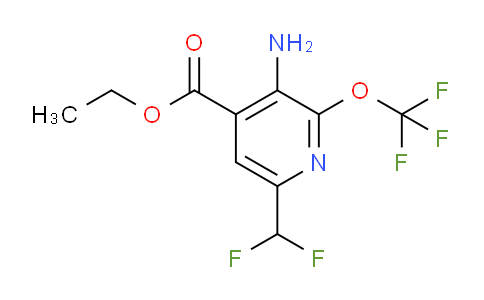 AM189628 | 1803991-63-0 | Ethyl 3-amino-6-(difluoromethyl)-2-(trifluoromethoxy)pyridine-4-carboxylate