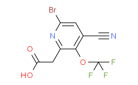 AM189629 | 1803973-54-7 | 6-Bromo-4-cyano-3-(trifluoromethoxy)pyridine-2-acetic acid