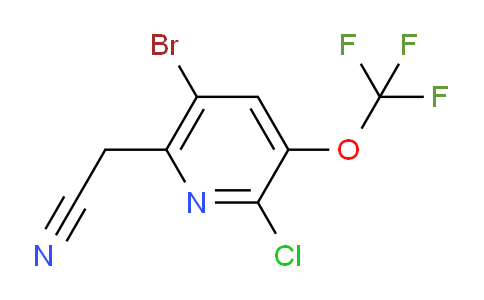 AM189632 | 1806215-05-3 | 5-Bromo-2-chloro-3-(trifluoromethoxy)pyridine-6-acetonitrile