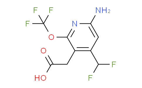 AM189633 | 1803447-61-1 | 6-Amino-4-(difluoromethyl)-2-(trifluoromethoxy)pyridine-3-acetic acid