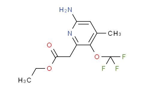 AM18964 | 1806110-79-1 | Ethyl 6-amino-4-methyl-3-(trifluoromethoxy)pyridine-2-acetate