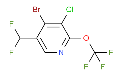 AM189644 | 1806193-52-1 | 4-Bromo-3-chloro-5-(difluoromethyl)-2-(trifluoromethoxy)pyridine