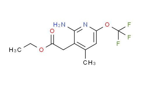 AM18965 | 1804019-62-2 | Ethyl 2-amino-4-methyl-6-(trifluoromethoxy)pyridine-3-acetate