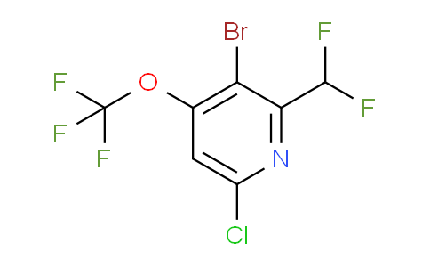 AM189651 | 1806014-03-8 | 3-Bromo-6-chloro-2-(difluoromethyl)-4-(trifluoromethoxy)pyridine