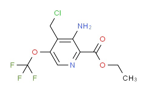 AM189657 | 1804539-25-0 | Ethyl 3-amino-4-(chloromethyl)-5-(trifluoromethoxy)pyridine-2-carboxylate