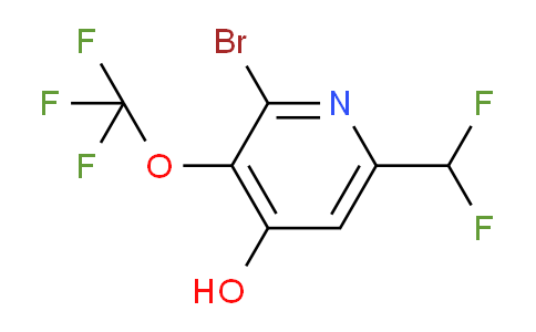 AM189663 | 1806180-58-4 | 2-Bromo-6-(difluoromethyl)-4-hydroxy-3-(trifluoromethoxy)pyridine