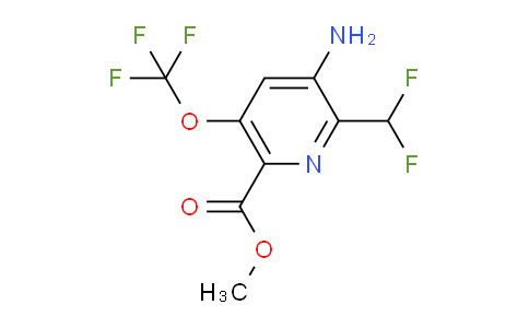 AM189673 | 1806001-92-2 | Methyl 3-amino-2-(difluoromethyl)-5-(trifluoromethoxy)pyridine-6-carboxylate