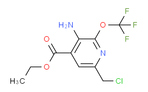 AM189675 | 1803988-60-4 | Ethyl 3-amino-6-(chloromethyl)-2-(trifluoromethoxy)pyridine-4-carboxylate