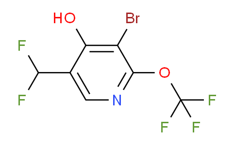 AM189677 | 1806216-50-1 | 3-Bromo-5-(difluoromethyl)-4-hydroxy-2-(trifluoromethoxy)pyridine