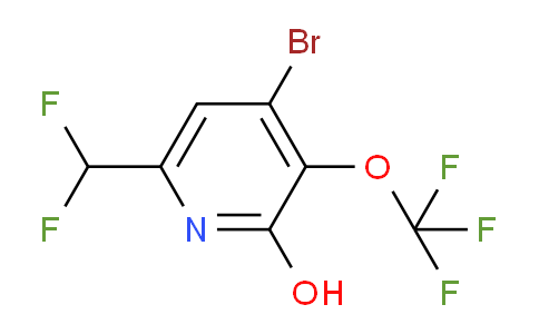 AM189681 | 1806088-95-8 | 4-Bromo-6-(difluoromethyl)-2-hydroxy-3-(trifluoromethoxy)pyridine