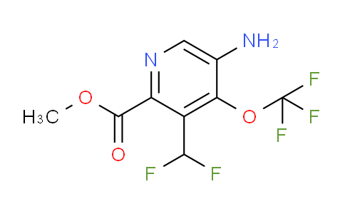 AM189682 | 1806097-74-4 | Methyl 5-amino-3-(difluoromethyl)-4-(trifluoromethoxy)pyridine-2-carboxylate